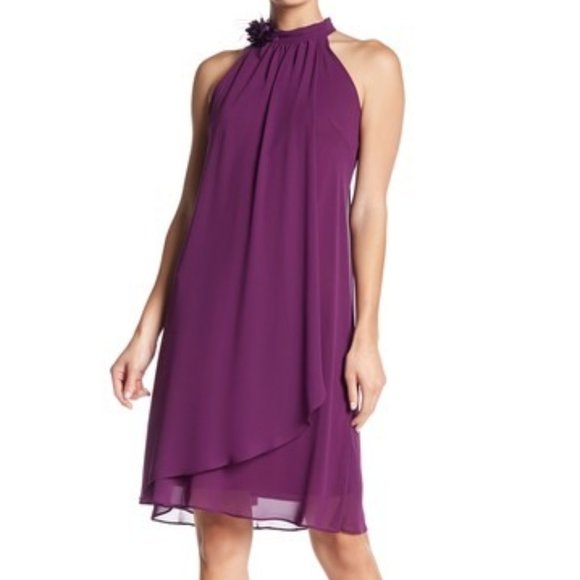 SL Fashions Dresses & Skirts - NWT SL Fashions Mock Neck Woven Dress